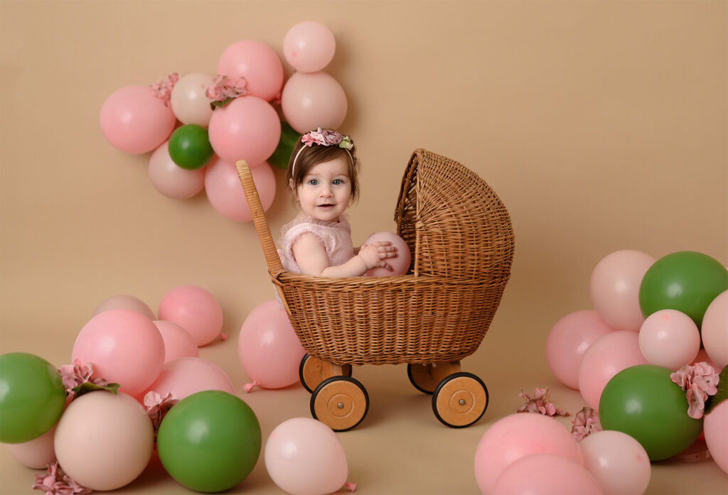 Professionelles Cake Smash Shooting in Kiel für den ersten Geburtstag